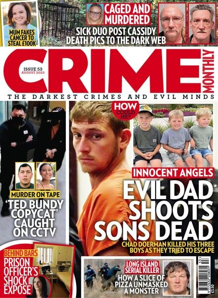 Crime Monthly – Issue 53 – August 2023 Cover