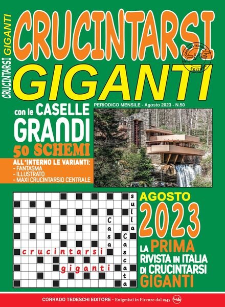 Crucintarsi Giganti – Agosto 2023 Cover