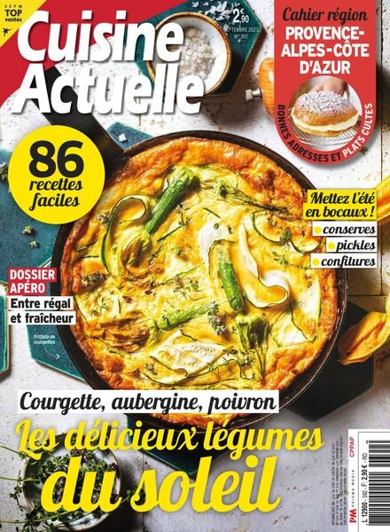 Cuisine Actuelle – Septembre 2023 Cover