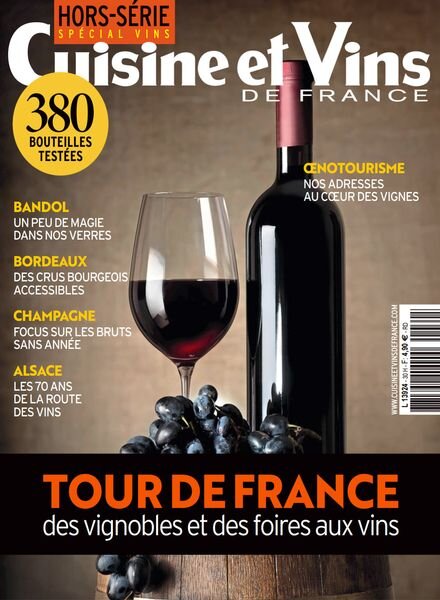 Cuisine et Vins de France – Hors-Serie N 30 – Septembre 2023 Cover