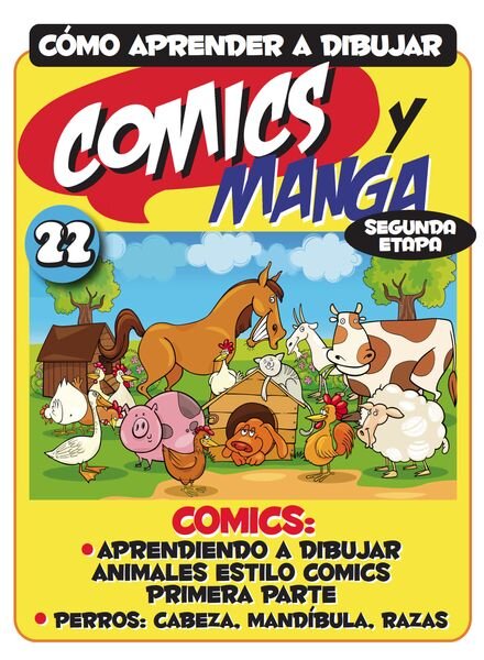 Curso como aprender a dibujar comics y manga – Agosto 2023 Cover