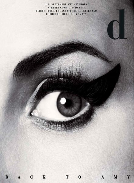 D la Repubblica – 26 Agosto 2023 Cover