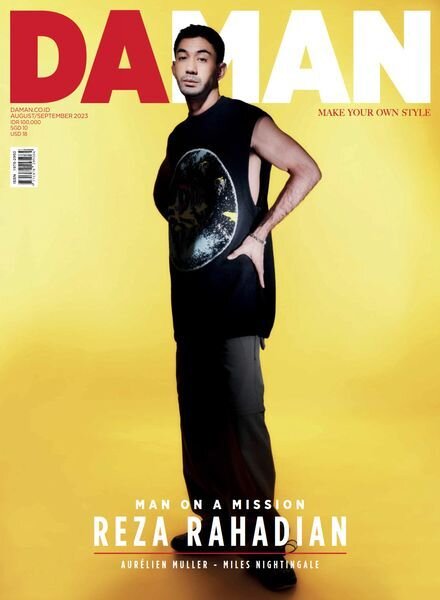 Da Man – August-September 2023 Cover