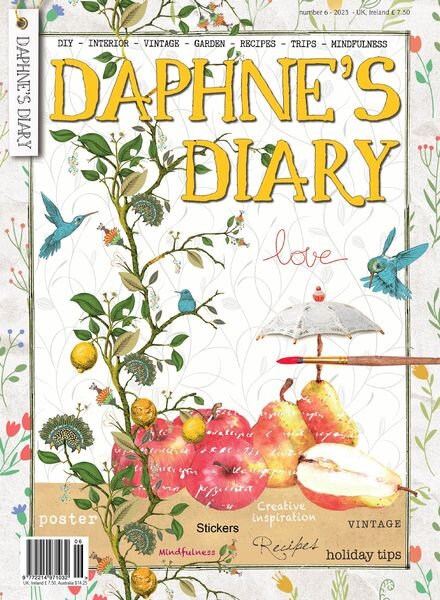Daphne’s Diary English Edition – August 2023 Cover