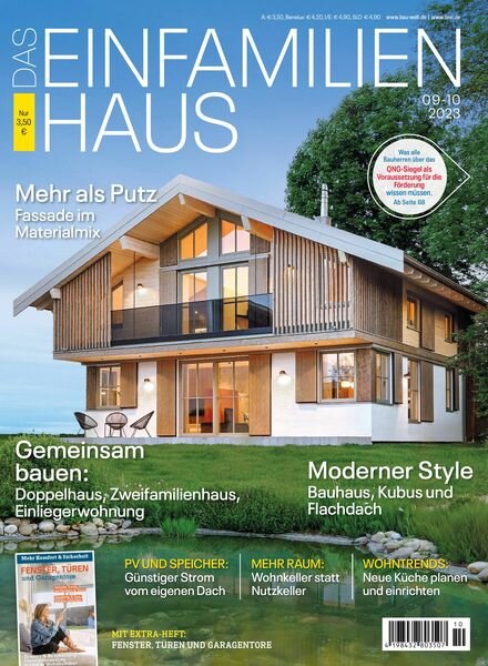 Das Einfamilienhaus – September-Oktober 2023 Cover