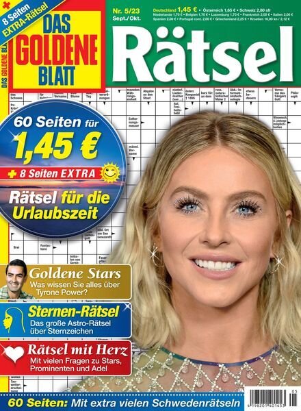 Das Goldene Blatt-Ratsel – September-Oktober 2023 Cover
