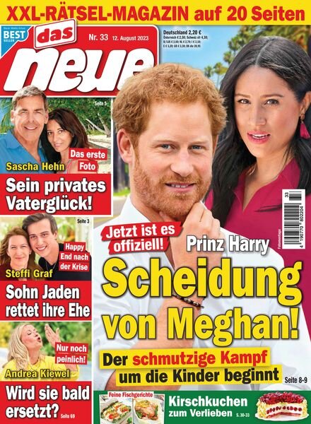Das Neue – 12 August 2023 Cover