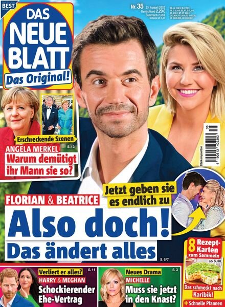 Das neue Blatt – 23 August 2023 Cover