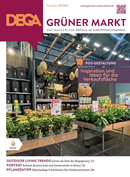 Dega Gruner Markt – Juli-August 2023 Cover