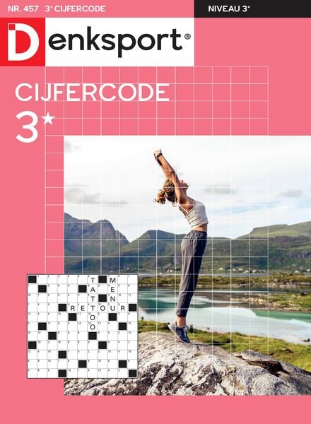 Denksport Cijfercode 3 – 10 Augustus 2023 Cover