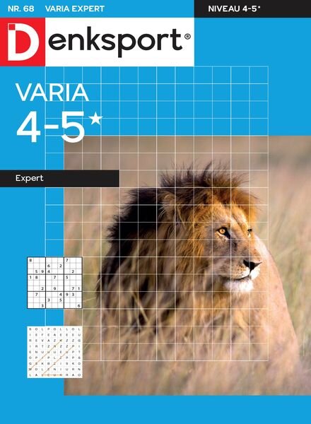 Denksport Varia expert 4-5 – 17 Augustus 2023 Cover