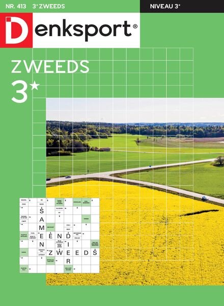 Denksport Zweeds 3 – juli 2023 Cover