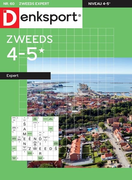 Denksport Zweeds 4-5 – 3 Augustus 2023 Cover