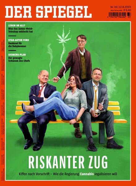 DER SPIEGEL – 11 August 2023 Cover