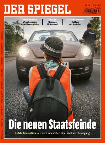 DER SPIEGEL – 19 August 2023 Cover