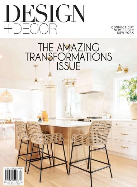 Design + Decor CT-NJ-NY – July-August 2023 Cover