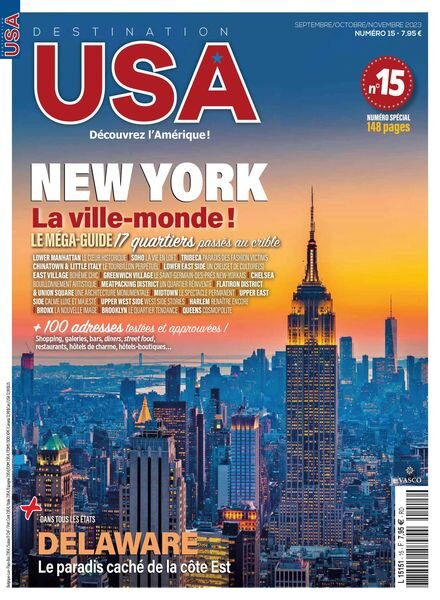 Destination USA – Septembre-Novembre 2023 Cover