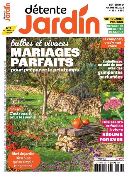 Detente Jardin – Septembre-Octobre 2023 Cover