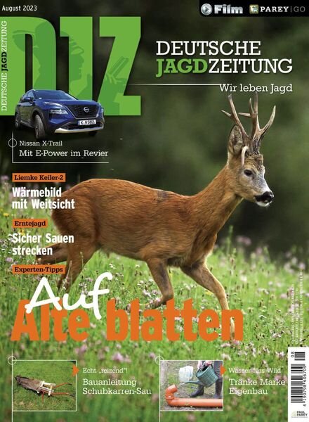 Deutsche Jagdzeitung – August 2023 Cover