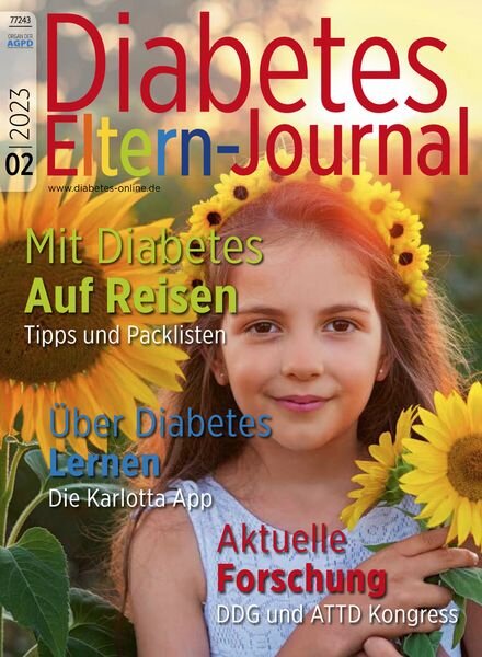 Diabetes Eltern Journal – Nr 2 2023 Cover
