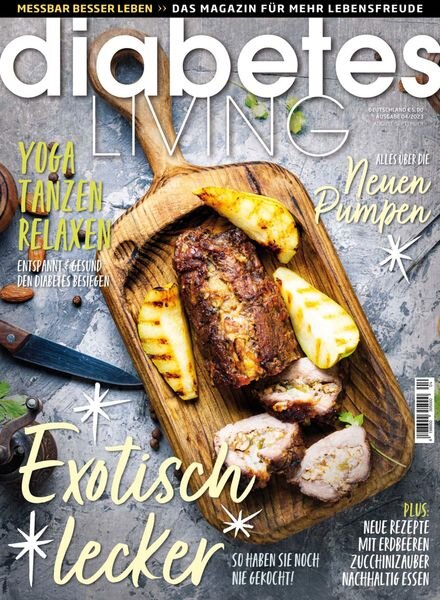 Diabetes Living Germany – August-September 2023 Cover