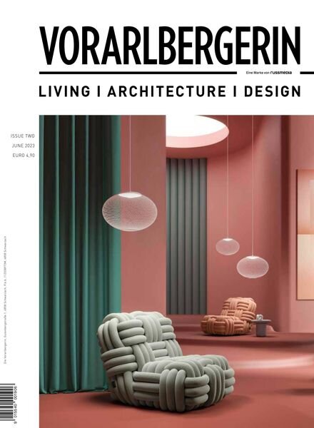 Die Vorarlbergerin – Juni 2023 Living-Architecture-Design Cover