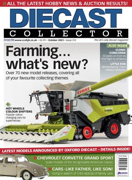 Diecast Collector – Issue 312 – October 2023 Cover