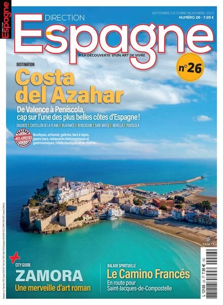 Direction Espagne – Septembre-Novembre 2023 Cover