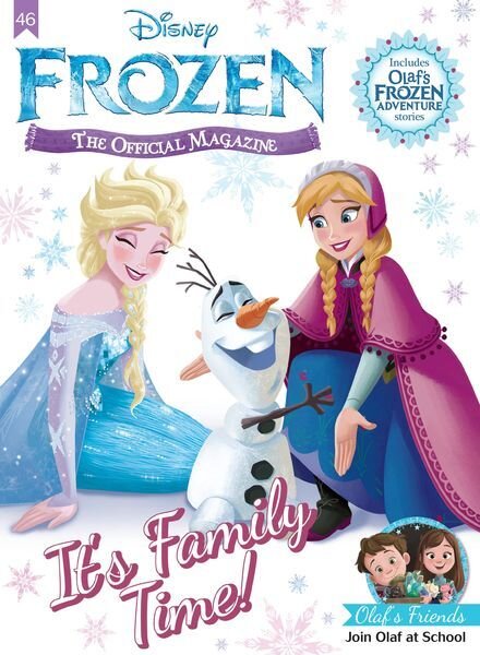 Disney Frozen The Official Magazine – Issue 46 – August 2023 Cover