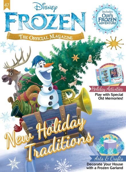 Disney Frozen The Official Magazine – Issue 47 – 14 August 2023 Cover