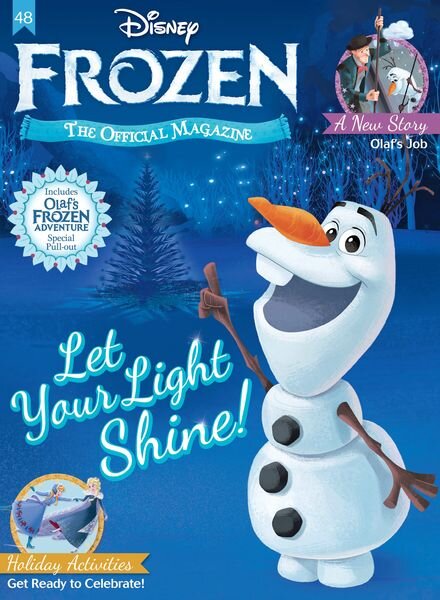 Disney Frozen The Official Magazine – Issue 48 – 21 August 2023 Cover