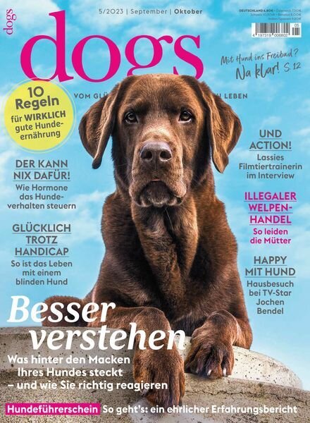 Dogs Germany – September-Oktober 2023 Cover