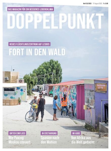 Doppelpunkt – 17 August 2023 Cover