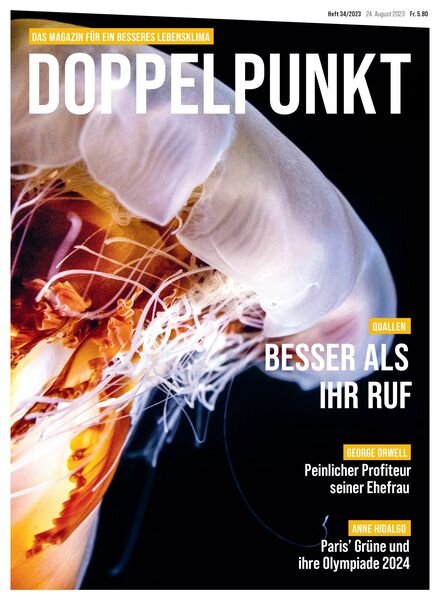 Doppelpunkt – 24 August 2023 Cover