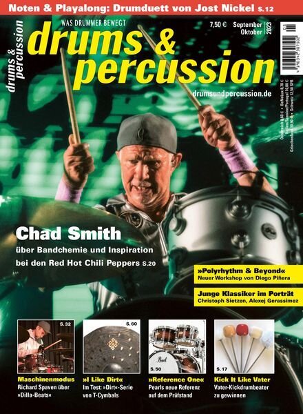 Drums & Percussion – September-Oktober 2023 Cover