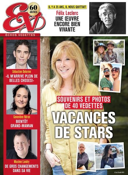 echos Vedettes – 12 Aout 2023 Cover