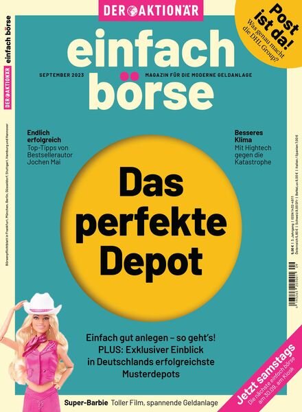 Einfach BOrse – September 2023 Cover