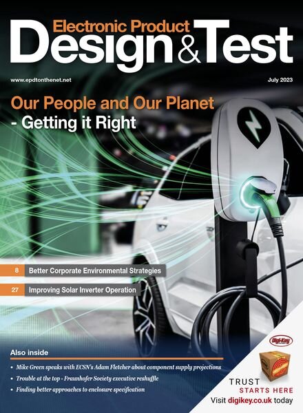Electronic Product Design & Test – July 2023 Cover