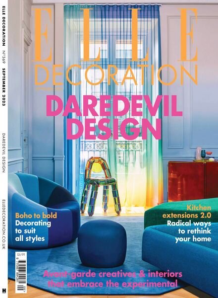 Elle Decoration UK – September 2023 Cover