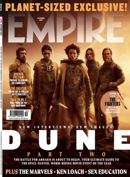 Empire UK – Issue 419 – October 2023 Cover