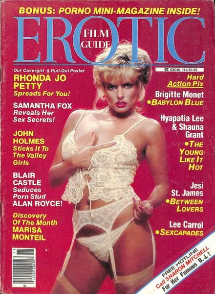 Erotic Film Guide – November 1983 Cover