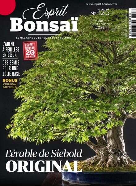 Esprit Bonsai – Aout-Septembre 2023 Cover