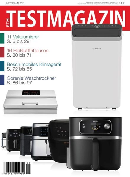 ETM Testmagazin – August 2023 Cover