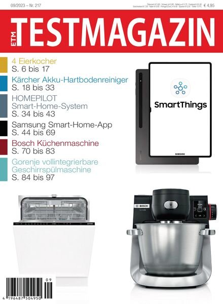 ETM Testmagazin – September 2023 Cover