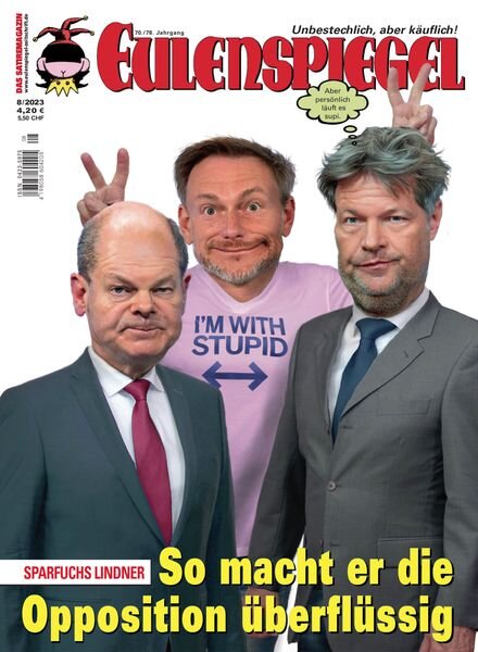 Eulenspiegel – August 2023 Cover