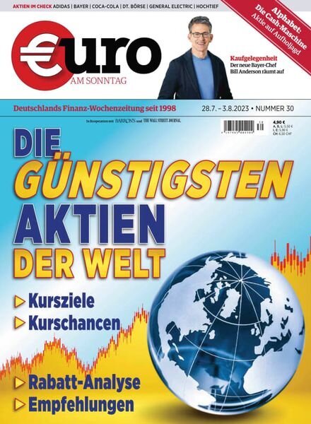 Euro am Sonntag – 28 Juli 2023 Cover