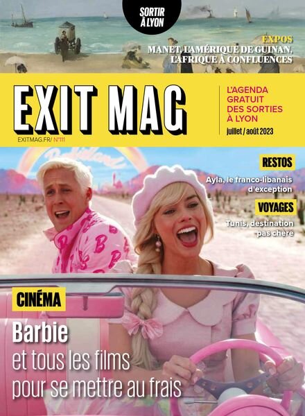 Exit Mag – Juillet-Aout 2023 Cover