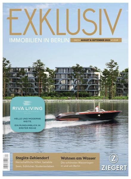 Exklusiv Immobilien in Berlin – August-September 2023 Cover