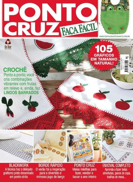 Faca Facil Ponto Cru – 3 Agosto 2023 Cover