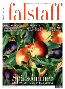 Falstaff Magazin Schweiz – August 2023
